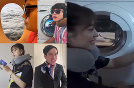 Video: Thèm du lịch mùa COVID-19, dân mạng thi nhau check-in sân bay tại... nhà