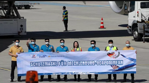 Việt Nam vận chuyển 1,5 triệu khẩu trang sang Đức