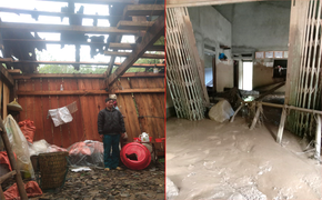 Ông nội tôi bảo chưa từng thấy trận mưa đá nào hãi hùng như thế