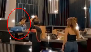 Quay clip khám phá nhà của Hoàng Thùy Linh, Minh Hằng để lọt bóng dáng Gil Lê