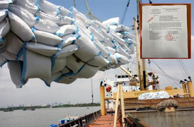 Chỉ sau 7 giây, hơn 38.000 tấn gạo được mở tờ khai hải quan 