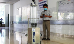 Chế tạo thành công Robot diệt 99% virus bằng tia cực tím