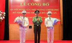 Quá trình công tác của 2 tân Thứ trưởng Bộ Công an