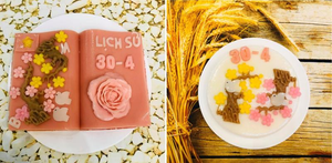 Cô giáo Hà Nội kỳ công làm loạt bánh theo chủ đề ngày 30/4