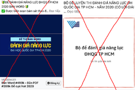 Bị mạo danh bán đề thi, Đại học Quốc gia TP.HCM nói gì?