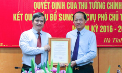 Phê chuẩn kết quả bầu bổ sung Phó Chủ tịch UBND tỉnh Hà Tĩnh