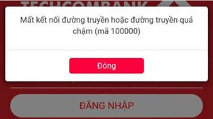 Khách phàn nàn không thể giao dịch online, Techcombank nói gì?