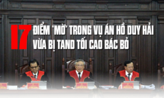 Infographic: 17 điểm 'mờ' trong vụ án Hồ Duy Hải vừa bị TAND Tối cao bác bỏ