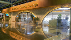Khai trương phòng chờ Vietcombank Priority Lounge tại sân bay Nội Bài