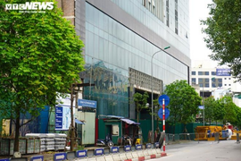 Bác đề xuất tự phá dỡ phần vi phạm của chủ đầu tư dự án 8B Lê Trực 