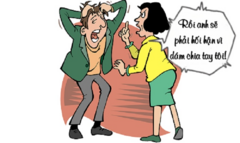 Thở phào vì bị bạn gái đe dọa