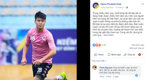 Duy Mạnh đánh vợ chỉ là tin đồn mà CLB Hà Nội lên tiếng thì không ổn chút nào