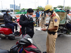 CSGT ra quân tổng kiểm soát, 8.700 trường hợp vi phạm bị xử lý