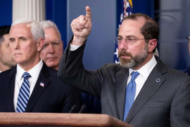 Đại dịch COVID-19 ngày 19/5: Sau Trump, đến lượt Bộ trưởng Y tế Mỹ chỉ trích WHO