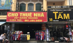 Gần 50% mặt bằng cho thuê ở phố cổ Hà Nội ế ẩm