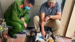 Phát hiện kho súng tự chế từ vụ mang súng ra ban công bắn người cho vui