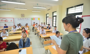Thí sinh tự do sẽ thi chung phòng với thí sinh THPT