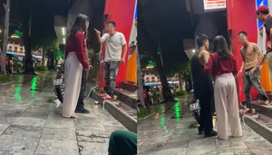 Thanh niên gây gổ, liên tục dọa 'biết bố mày là ai không' gây bức xúc dân mạng