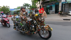 Chiếc mô tô 'quái thú' của dị nhân Sài Gòn