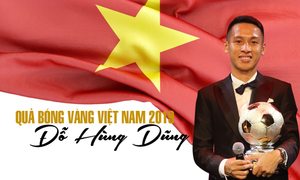 Infographic: Quả bóng Vàng Việt Nam 2019 Đỗ Hùng Dũng