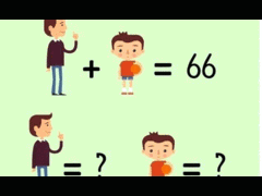 Bài toán tính tuổi bố và tuổi con đơn giản nhưng gây tranh cãi