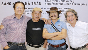 Tùng Dương và mối lương duyên đặc biệt với 'Bộ tứ sông Hồng'