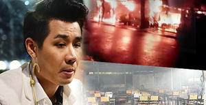 Nhà hàng của MC Nguyên Khang bất ngờ cháy rụi khi vừa mở lại sau dịch