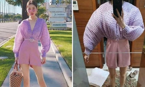 Thảm họa mua hàng online: Chiếc áo biến cô gái thành lực sĩ