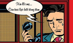 Cô nào ngăn con trai nói lời yêu mẹ?