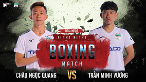Video: Cầu thủ HAGL đấu boxing trong lồng bát giác