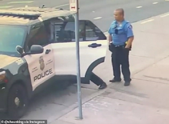 Video tiết lộ tình tiết mới vụ người đàn ông da màu bị cảnh sát Mỹ ghì chết