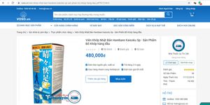 Cẩn trọng thông tin quảng cáo viên khớp Nhật Bản Harebare Kaisoku SP 