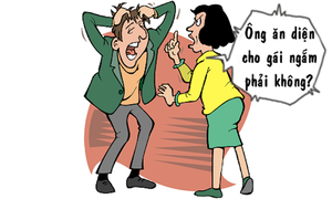 Vợ Hoạn thư ghen cả với ma