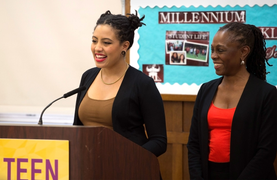 Đi biểu tình, con gái Thị trưởng New York bị bắt