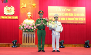 Phó Tư lệnh Bộ Tư lệnh Cảnh vệ giữ chức Giám đốc Công an tỉnh Yên Bái