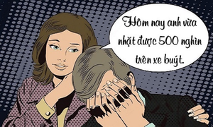 Nhặt được tiền rơi mà lòng đau như cắt