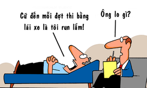 Thi đỗ mấy chục năm rồi vẫn căng thẳng