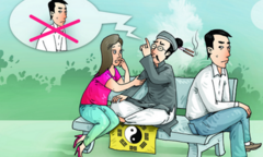 Thầy bói ăn tát vì 'khẩu nghiệp'