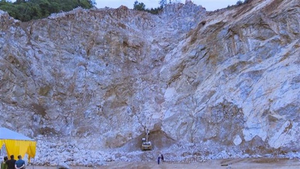 Điện Biên: Tai nạn tại mỏ đá, 2 người chết, 1 người mất tích