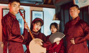 Ấn tượng bộ ảnh kỷ yếu phong cách cổ phục của học sinh trường chuyên 