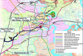 Tuyến Metro số 3A rục rịch triển khai, khu Tây TP.HCM hưởng lợi thế nào?