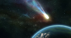 Thiên thạch to ngang sân bóng đang lao về phía Trái đất