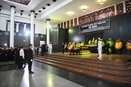 Lãnh đạo Đảng, Nhà nước dự lễ tang ông Vũ Mão