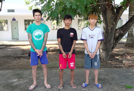 Khởi tố 3 thanh niên dùng dao uy hiếp CSGT lấy xe vi phạm tẩu thoát