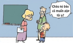 Vì sao cô giáo nằng nặc đòi gặp bố?