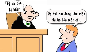 Đi tù vì ho trong giờ làm việc