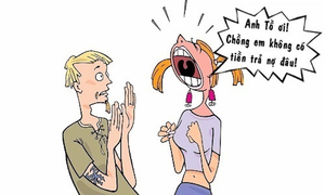 Vợ kêu to một tiếng, chồng ngủ ngon