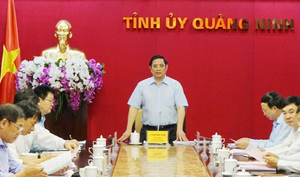 Quảng Ninh xin chủ trương bầu trực tiếp Bí thư Tỉnh ủy tại Đại hội