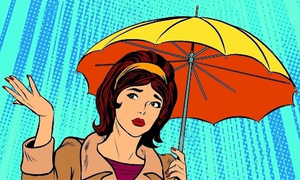 Mất tiền oan vì thiếu nữ dưới mưa