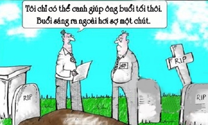 Nghĩa trang đáng sợ nhất lúc nào?